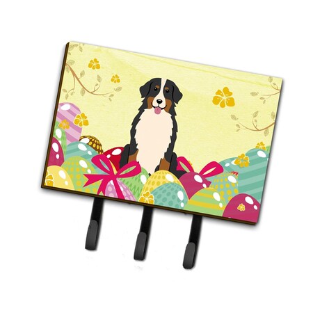 Carolines Treasures Easter Eggs Bernese Mountain Dog Leash or Key Holder BB6036TH68